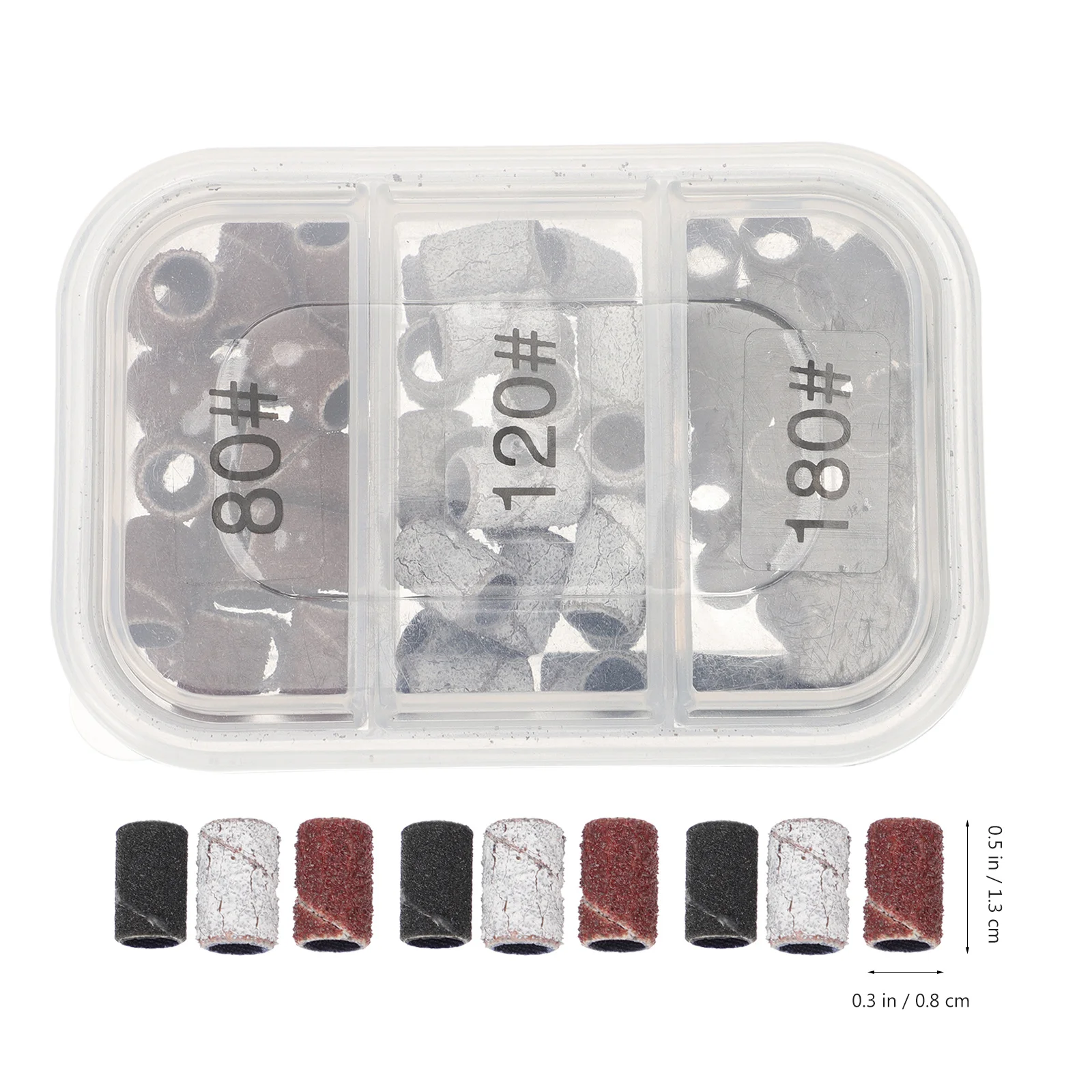 

Grinding Rings Premium Manicure Sanding Heads For Nail Drill Bits Polishing Tool Set Grinding Nail Surface