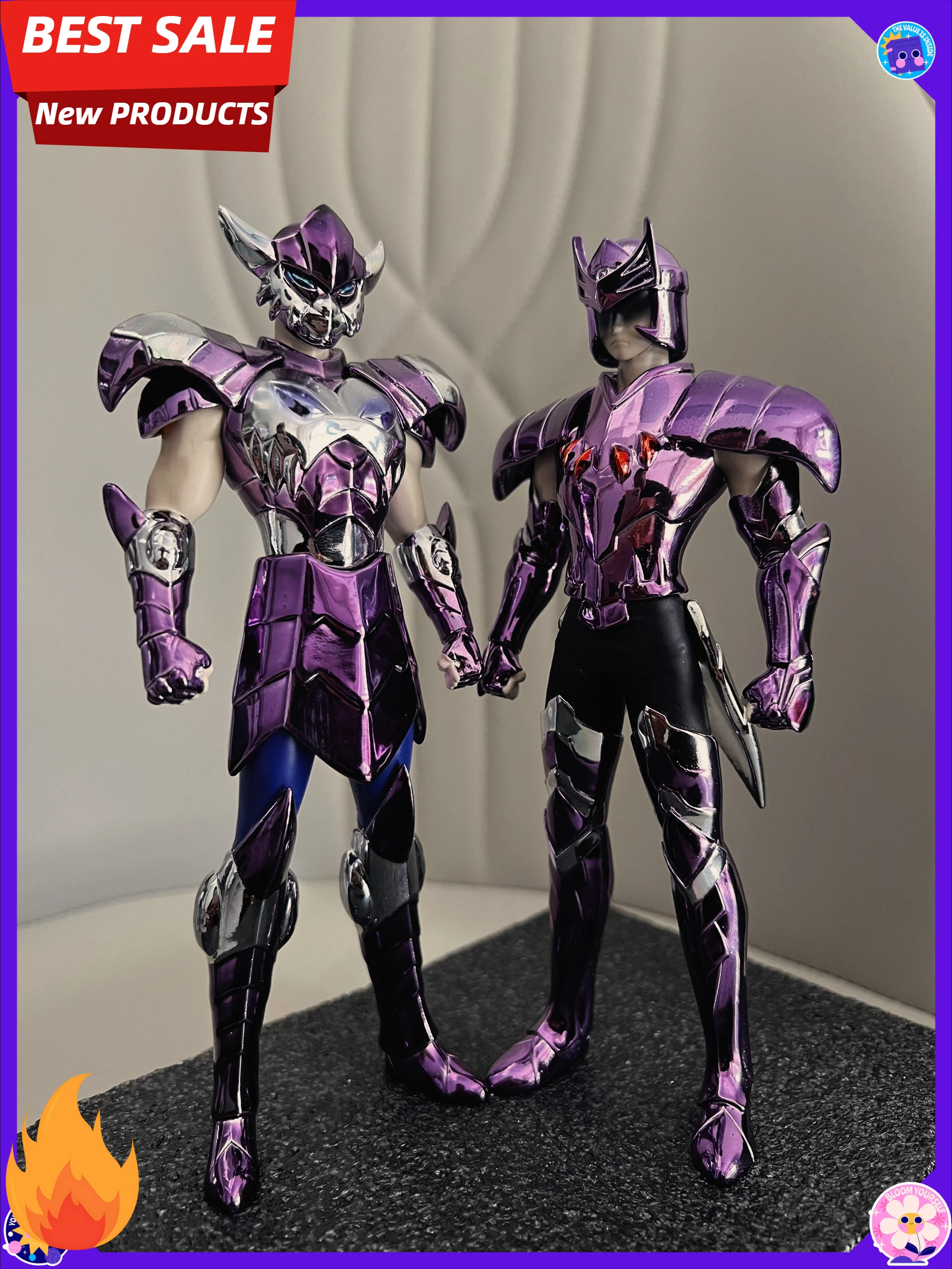 

【In Stock】Brand New GK Saint Seiya 108 Evil Stars - Earth Dog Star/Short Earth Star Resin Non-movable18cm anime figure