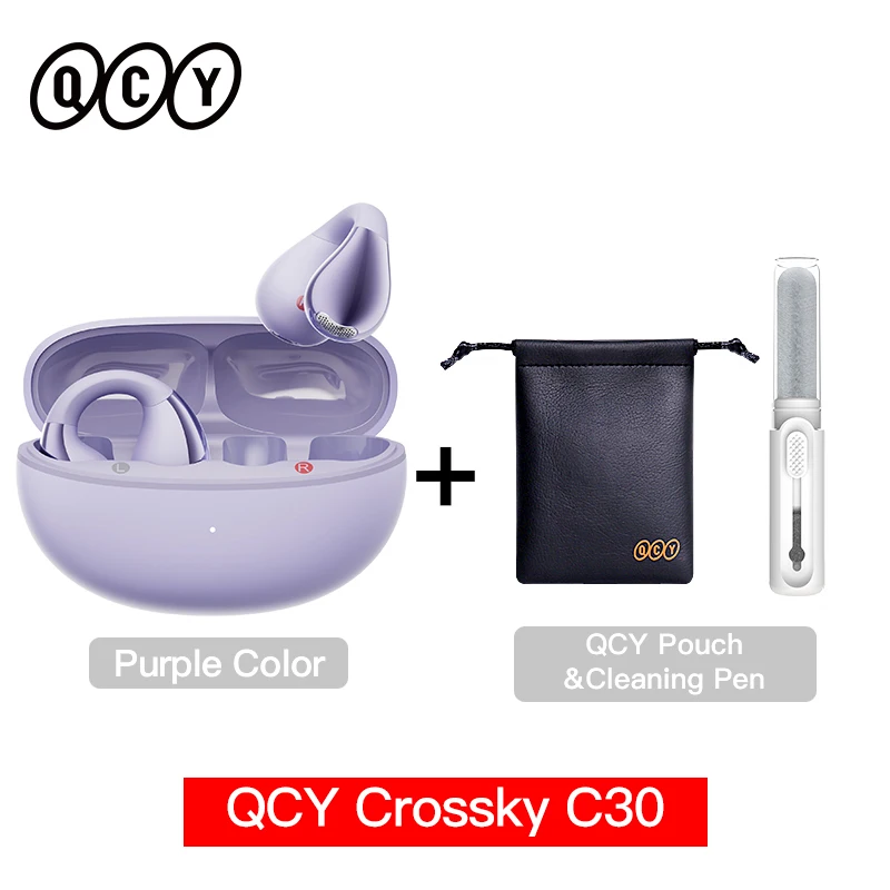 QCY Crossky C30 オープンイヤー Bluetooth 5.4 スポーツヘッドセット