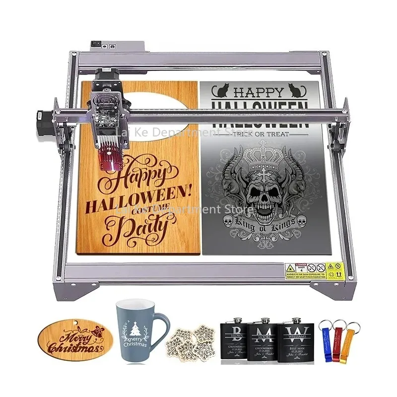 

A5 Pro Engraver 40W Engraving Machines for Wood Metal 5.5W Output DIY Cutter Logo Pattern Marking Machine