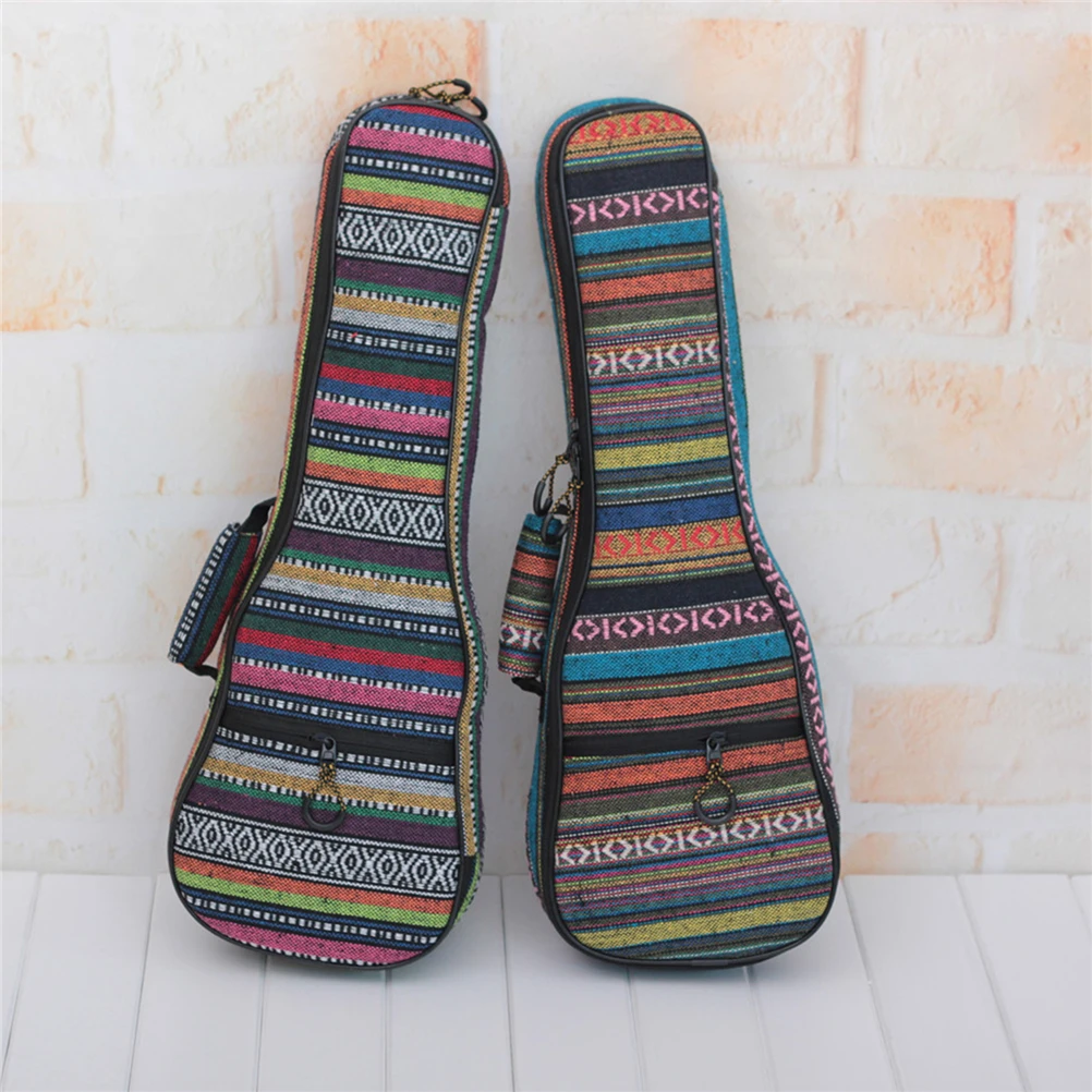 

Ukulele Bag Backpack Case Concert Padded Ukelele Sponge Padding Soft Pouch Storage