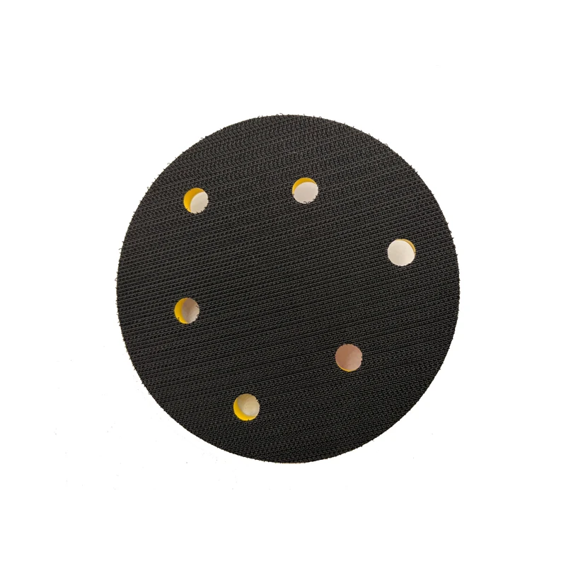 5" 125mm Klett-Schleifpad mit M8/5/16"-24T Gewinde, für Exzenterschleifer, Polier- und Oberflächenvorbereitungswerkzeug – Detail 2