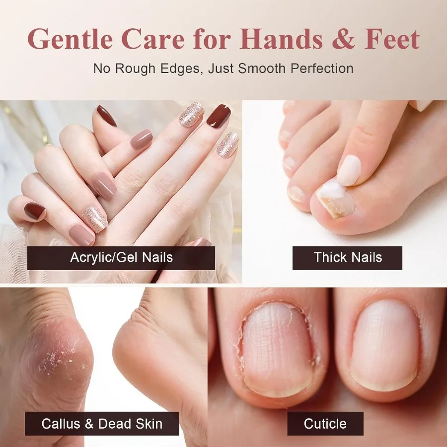 Perceuse à ongles sans fil lime à ongles électrique professionnelle sans fil pour Gel acrylique Dip poudre outil de forage à ongles Portable pour les femmes Rech