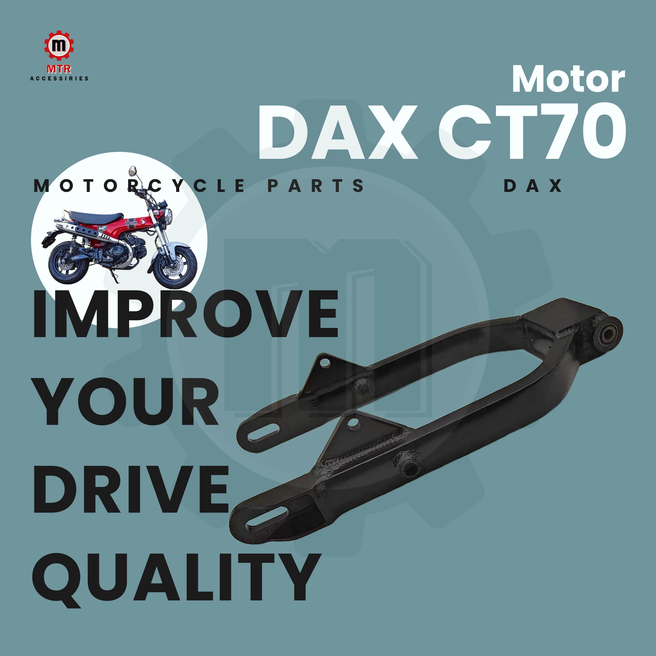 Swing Arm 12inch CT70 Rear Fork ST70 Rear Swing Arm Black Motorcycles Accessories DAX CT70 ST70 Parts