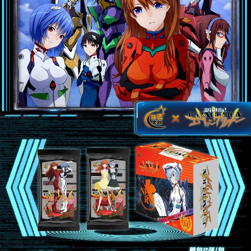 

Официальная подлинная карта EVA Neon Genesis Evangelion Asuka Rei Ayanami, аниме-персонаж, периферийные игрушки, подарки