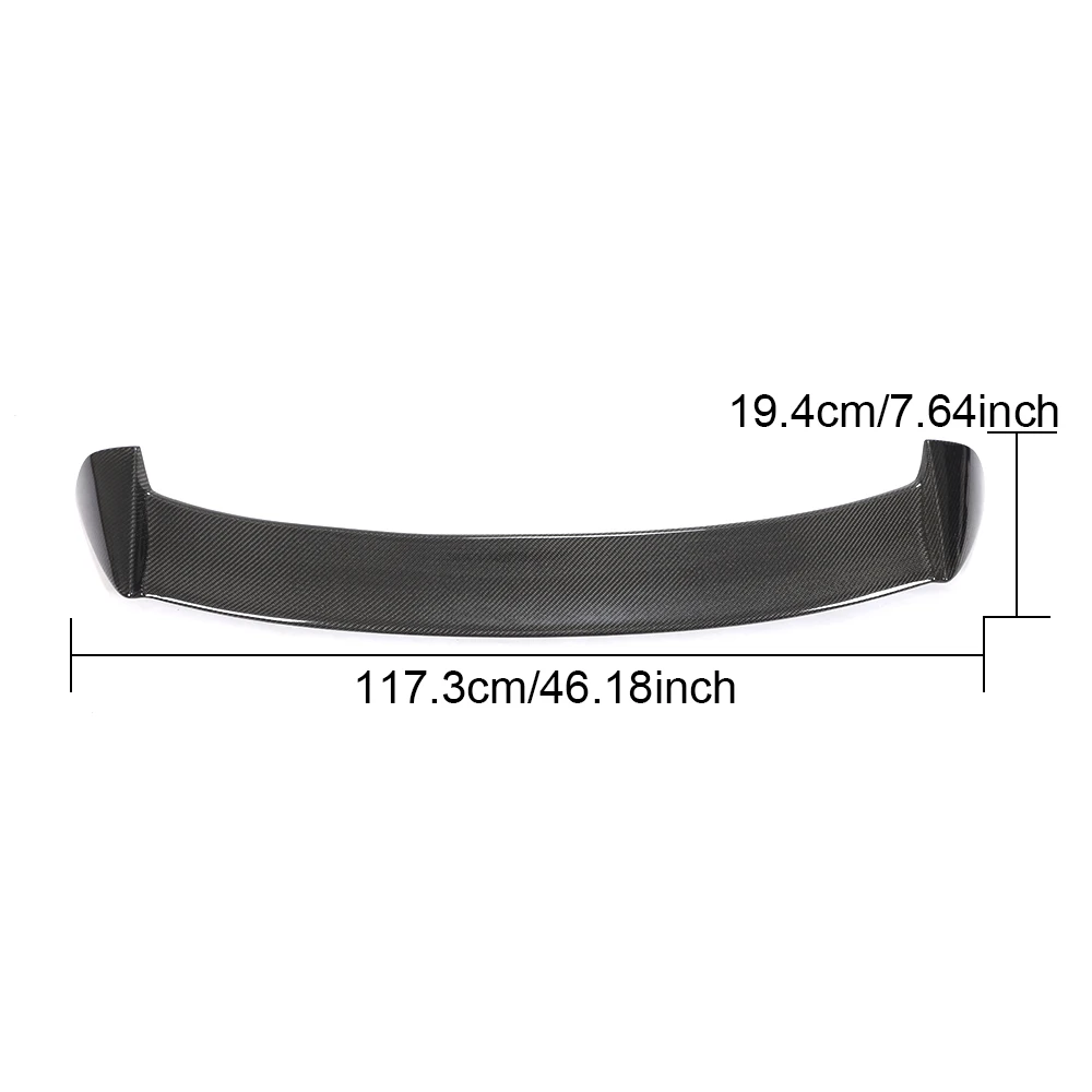 Carbon Fiber Roof Spoiler For BMW 1 Series F20 Hatchback 118i 120i 125i M135i M140i 2012-2018