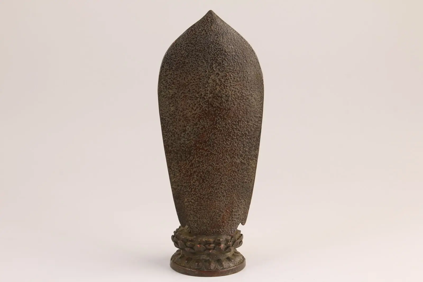 Blessing Chinese copper kwan-yin Figure statue collect bronze table decor