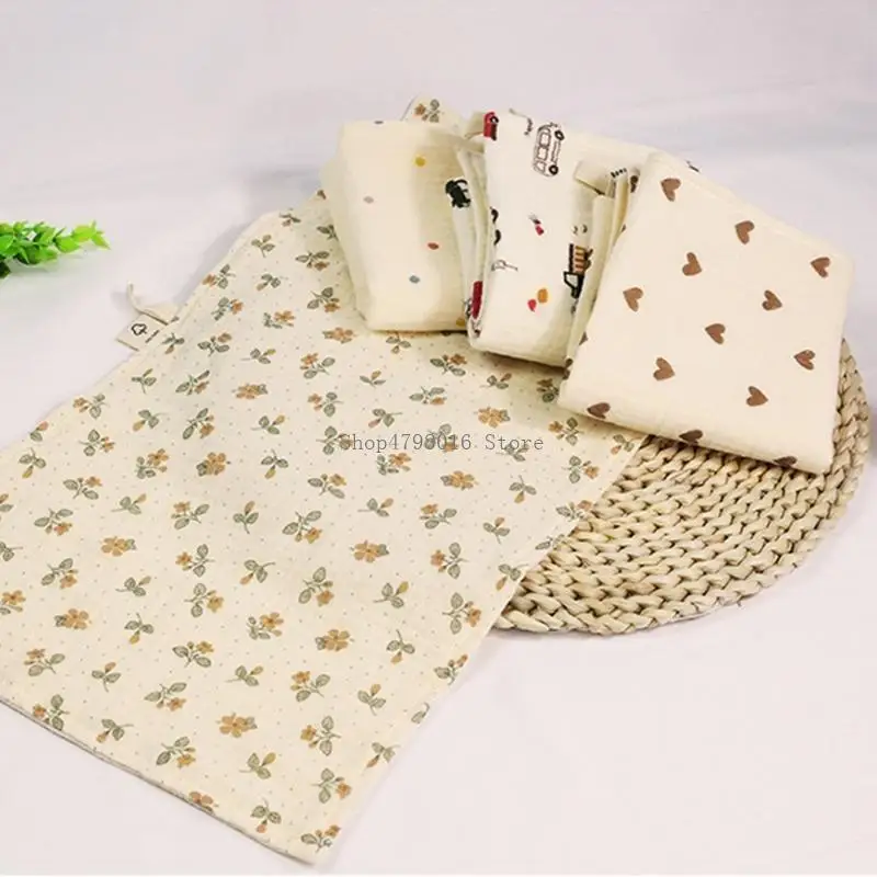 Cotton Face Towel Small Towels Soft & Absorbent Washcloth Multi-pattern Designs Face Towels for Washing & Drying Durable