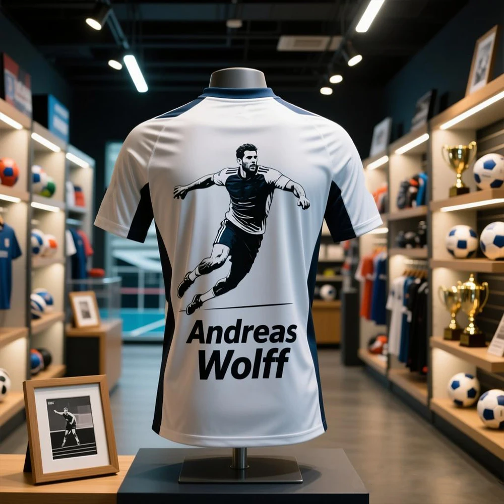 ثلاثية الأبعاد مطبوعة CHATGPT تصميم أندرياس وولف كرة اليد المحملة بنين بنات الرجال التدريب المرأة الرياضة تنفس تي شيرتات قصيرة الاكمام #1