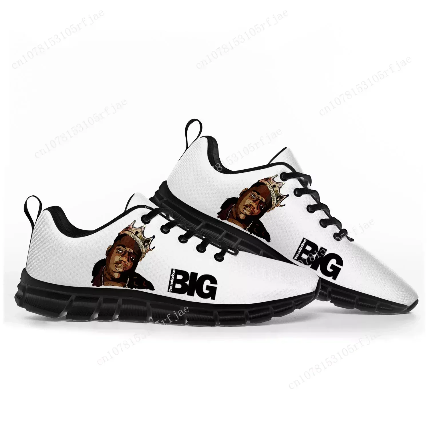 The Notorious B.I.G Rapper Trends Sports Shoes Mens Womens Teenager Kids Sneakers Custom High Quality Couple Shoes