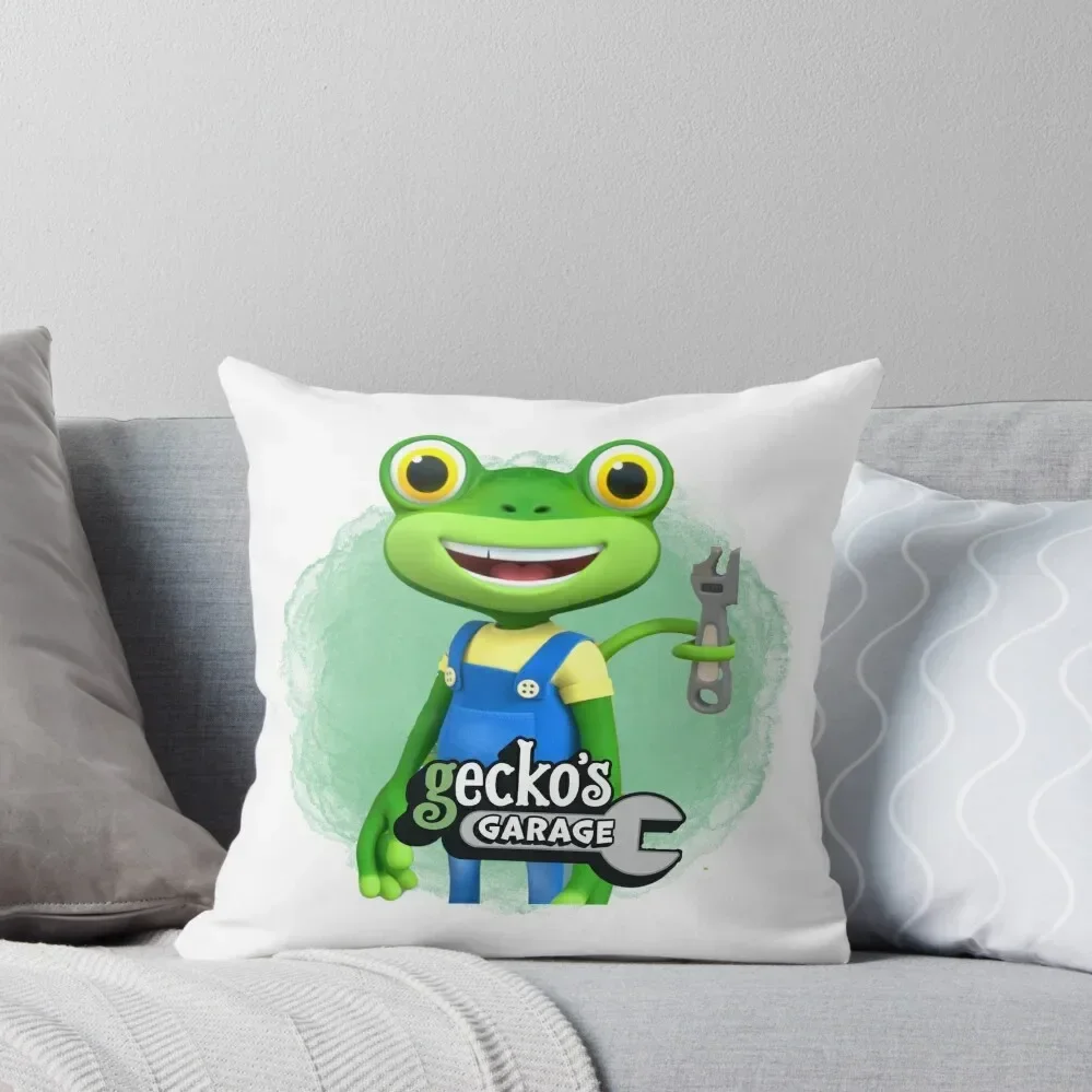 

gecko's garage Throw Pillow autumn decoration Room decorating items pillow