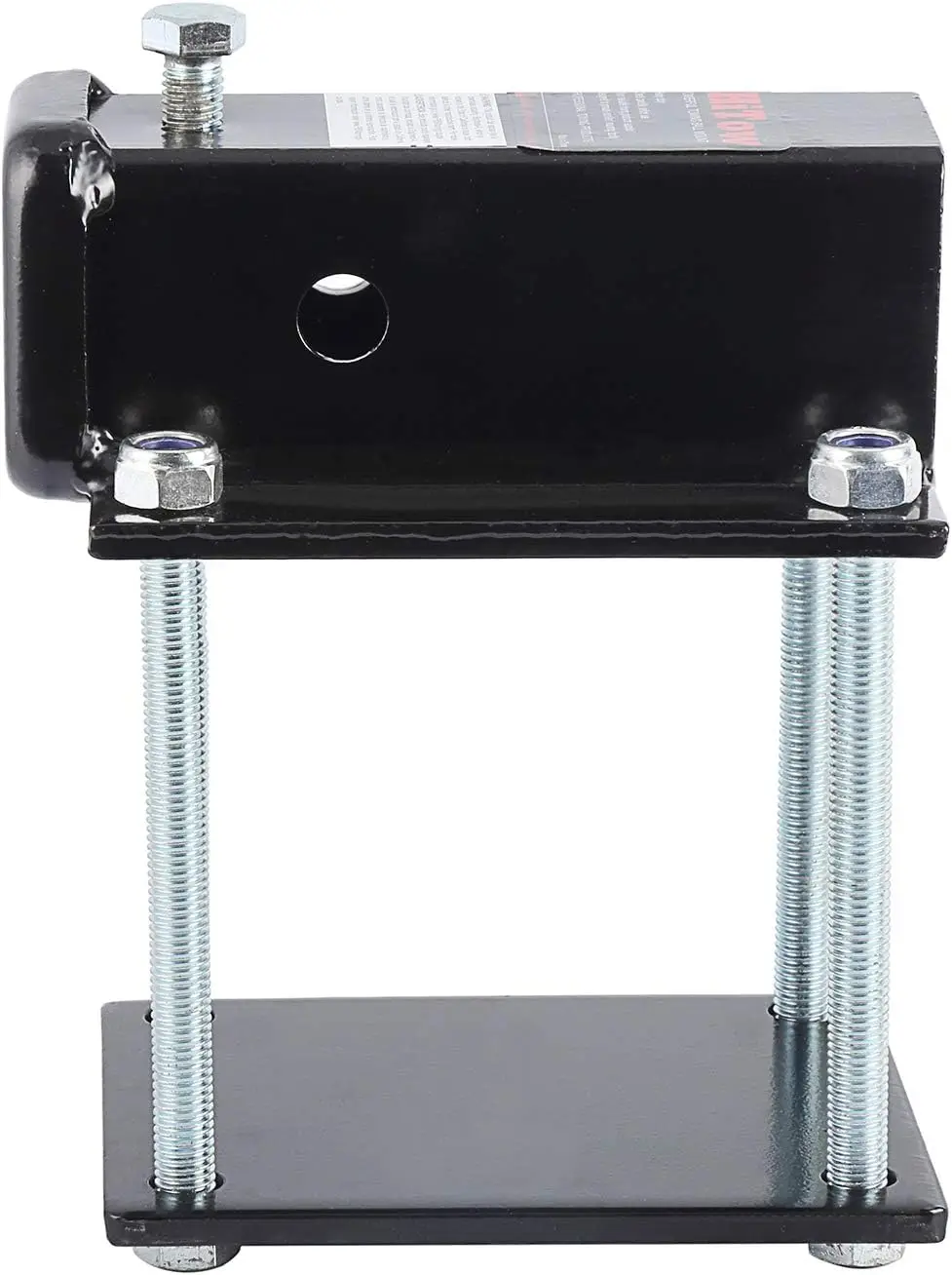 Adaptor Hitch Receiver untuk Rak Sepeda di Bumper RV, untuk Bumper RV Persegi 4~4.5'