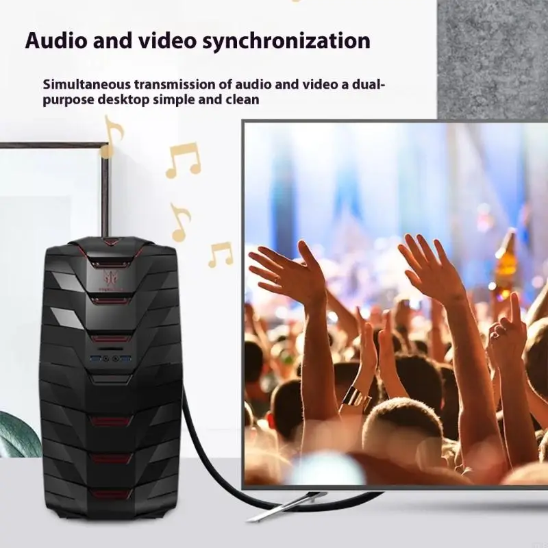 Adaptador DisplayPort compatível com HDTV