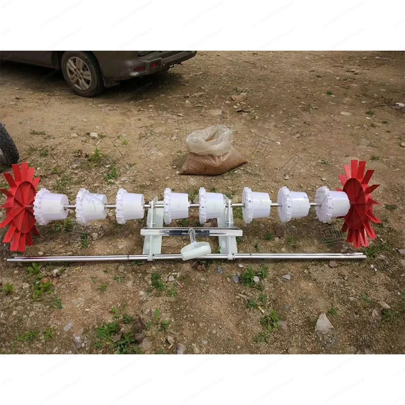 

Машина для посева мелкозернистого риса, сеялка для риса на рисовых полях, 10-рядная, с регулируемым междурядным расстоянием.