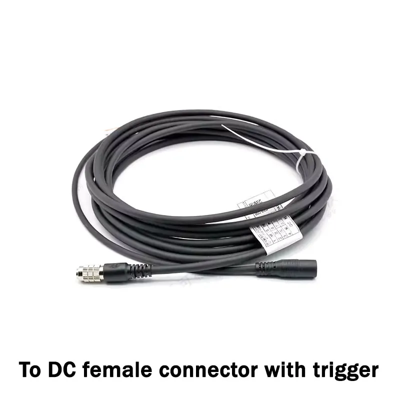 HR25-7TP-8S Compatibel met Daheng Mercury Image Series Netwerkpoort Camera Voeding IO Trigger Voedingskabel DC Female