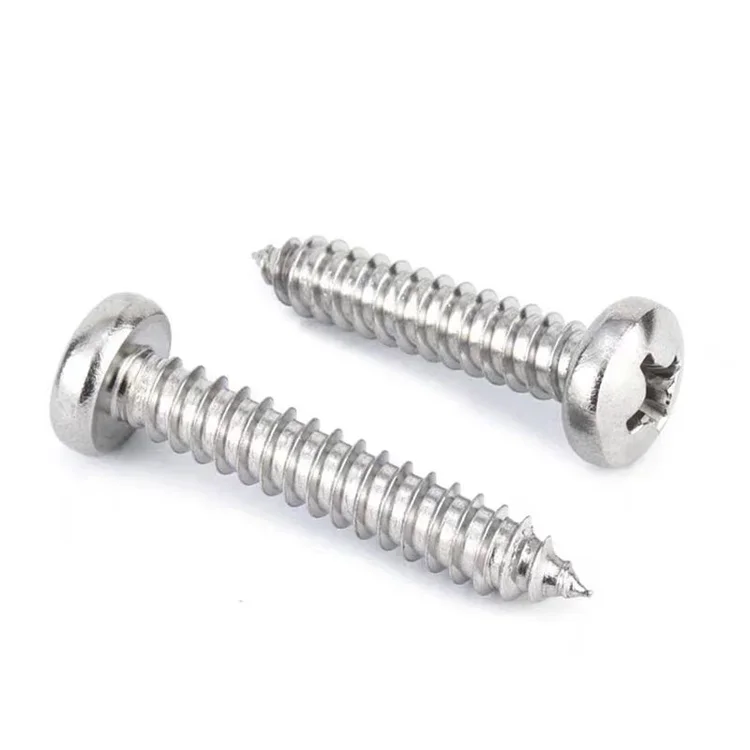 304 Stainless Steel Pan Head Self Tapping Screws