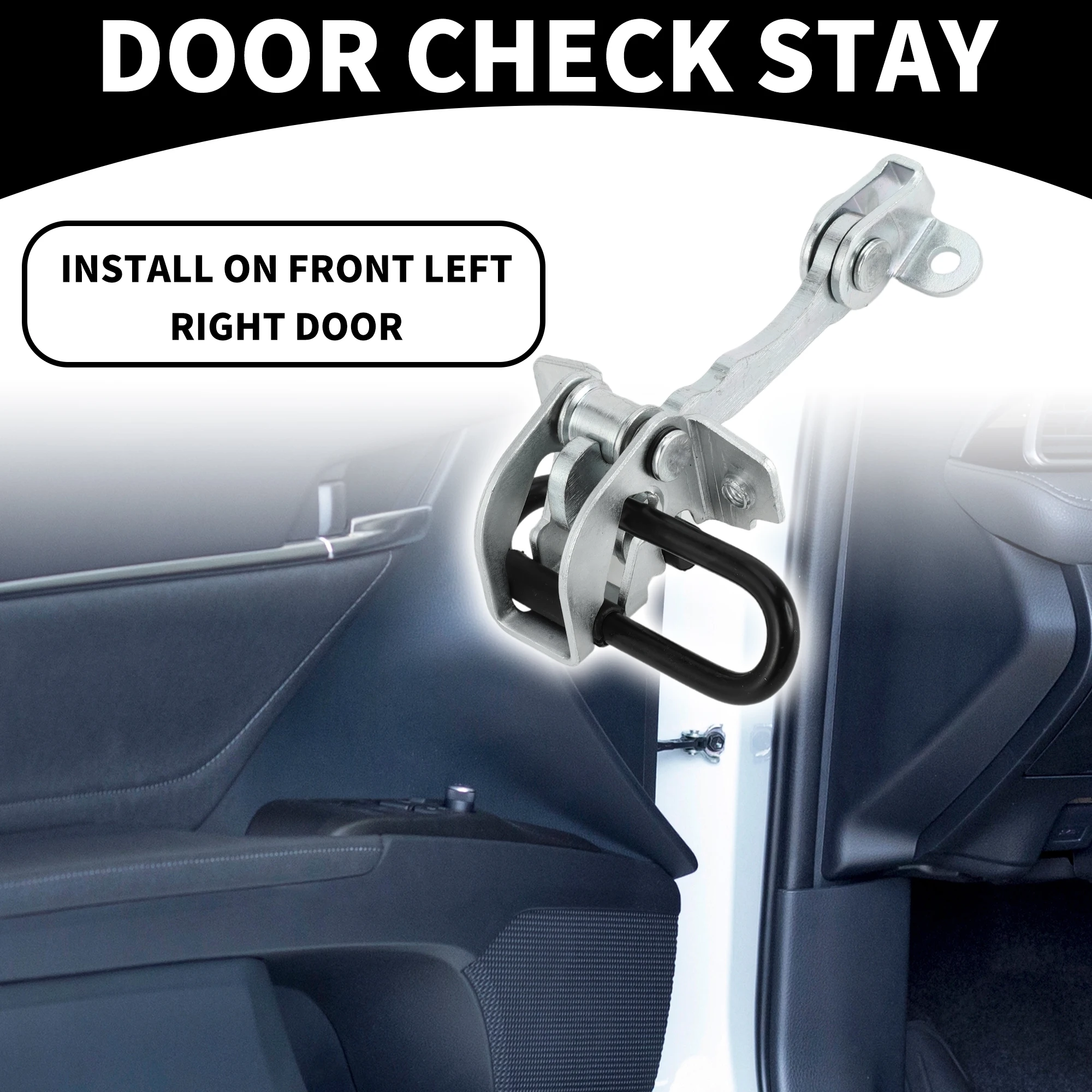 UXCELL Door Check Strap Stopper Limiter No.51754187 for Fiat Punto MK2 188 3-Door 1999-2012 Van HB