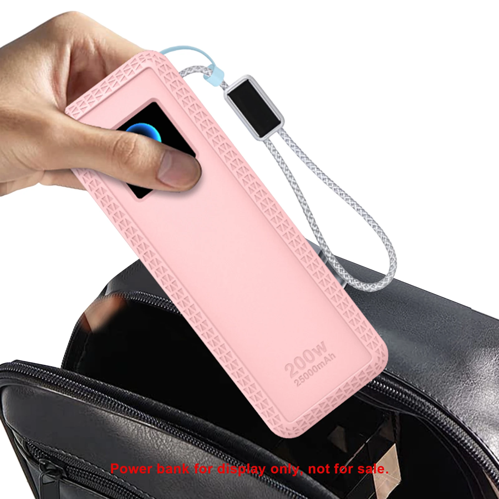 Portable Protective Cover for UGREEN 200W with Anti-Lost Strap Protector Sleeve Shell Portable Travel Carrying Case