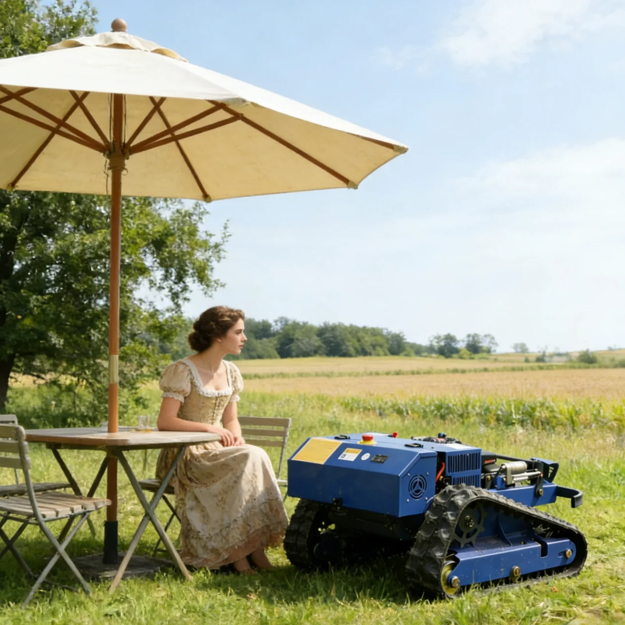 

Customized lawn mowers high-quality industrial-grade wireless rotary all-terrain remote-controlled lawn mower for gardens