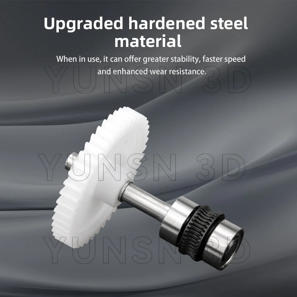 For Bambu Lab AMS 5-Way Extruder Wheel (Active) Hardened Steel Wire Feeding Gear For Bambulab 3D Printer Parts Extrusion Wheel