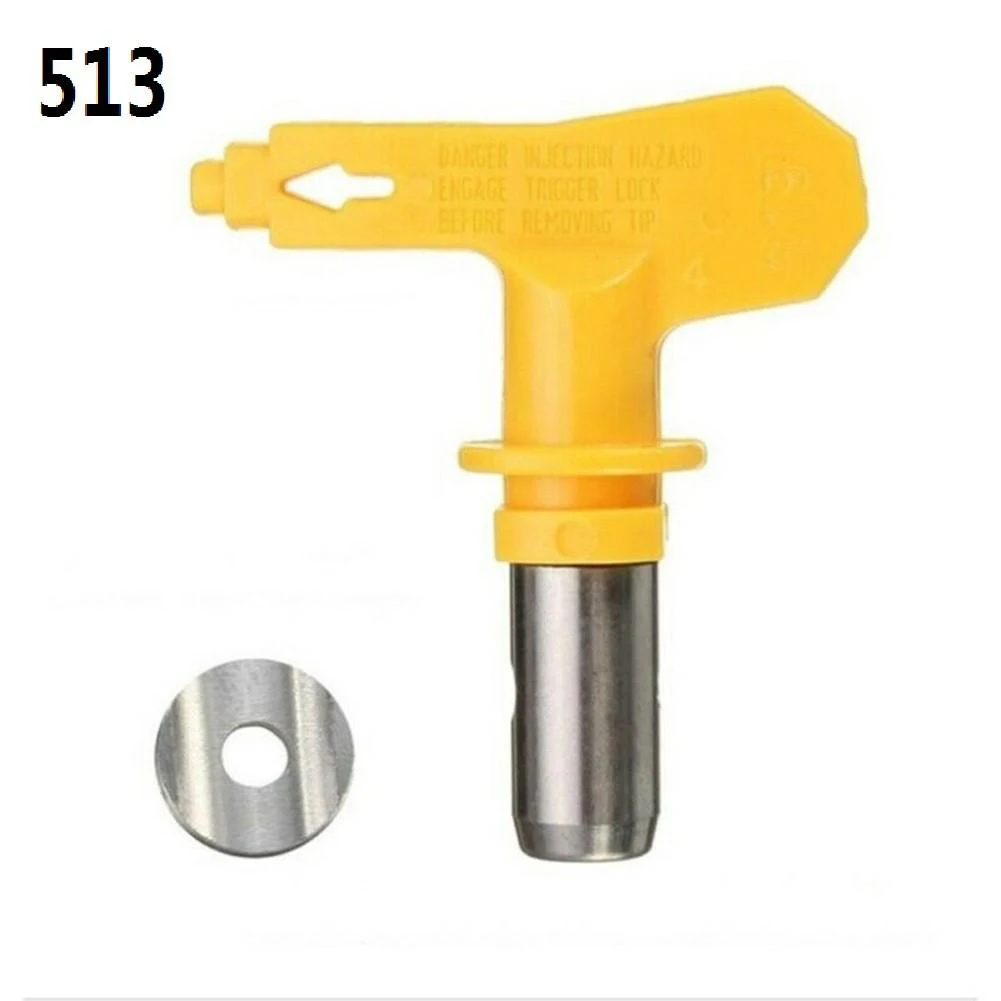 9 Types Airless Spray G Un Tip Nozzle Useful Reversible Finish Seal Nozzle 511-531 Airbrush Tip For Spray Tip Home Garden Tool