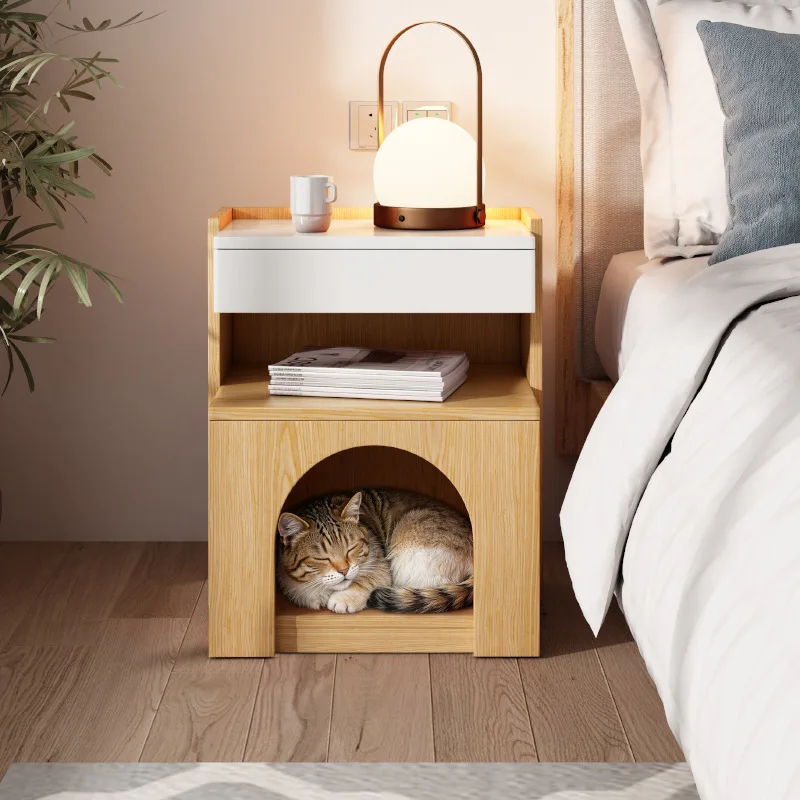 People and pets co-living storage cats special cross-border cat house small bedside cabinet