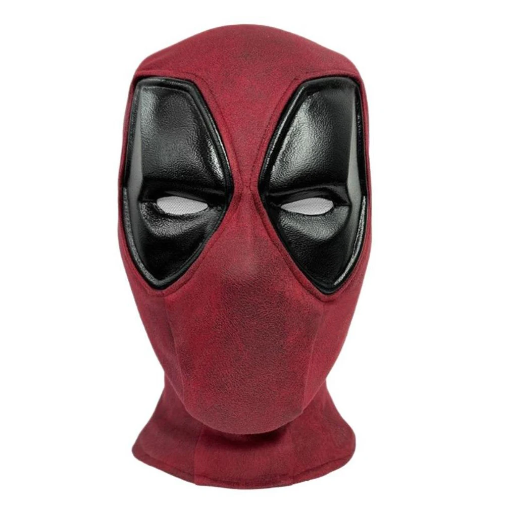 

Deluxe Deadpool Mask Cosplay Superhero Wade Winston Wilson Funny Adult Helmet Halloween Dress Up Carnival Party Costume Props