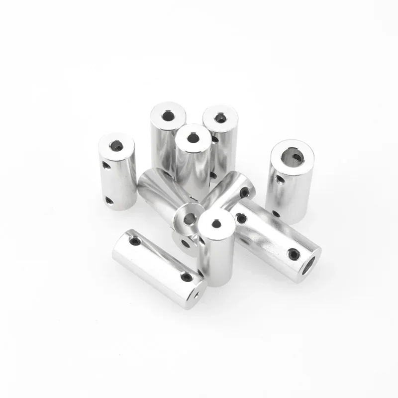 Accouplement en alliage d'aluminium pour bateau et voiture Rc, 1 pièce, connecteur d'arbre d'entraînement en métal, arbre moteur, voitures RC pour adultes