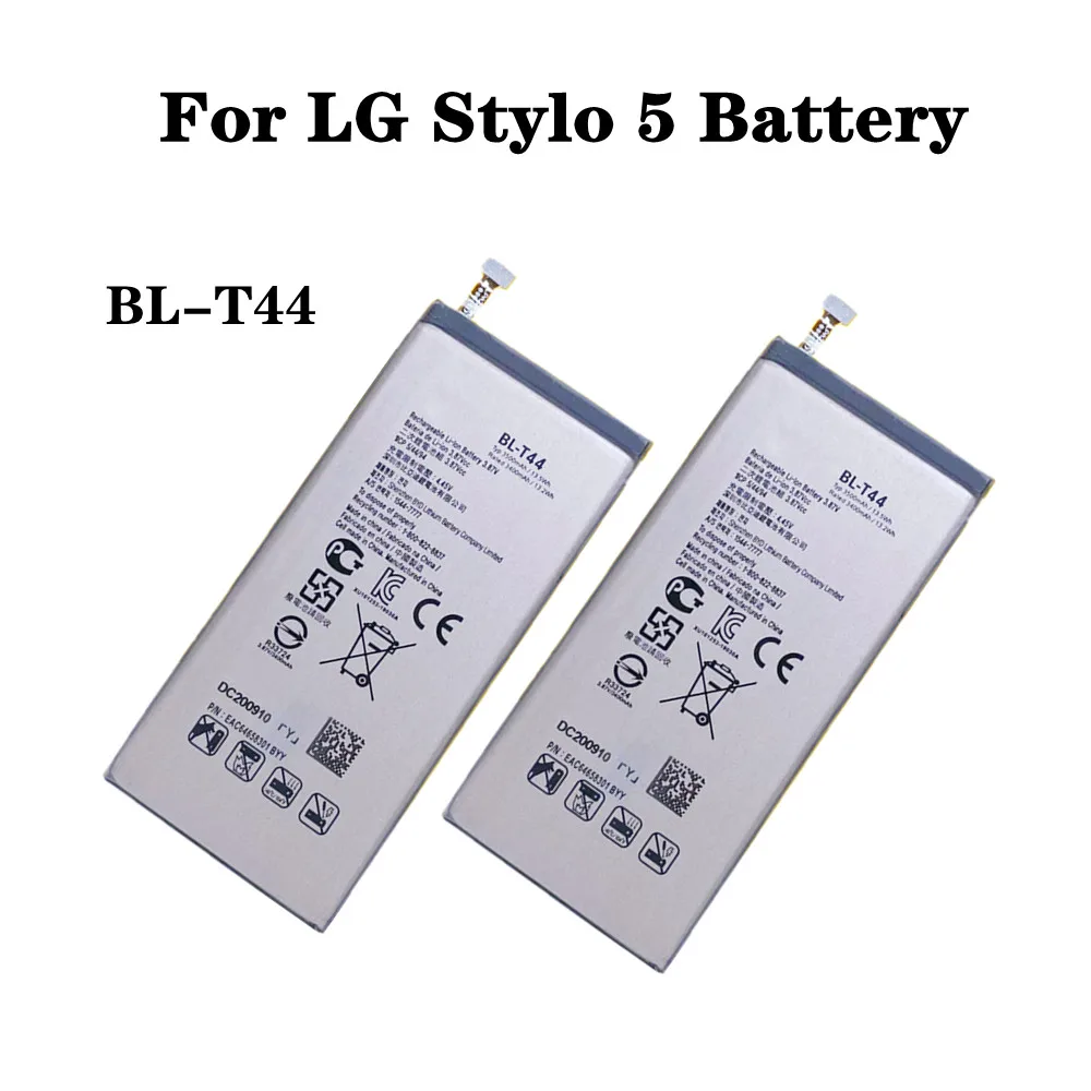 

High Quality 3500mAh BL-T44 Phone Battery BLT44 For LG Stylo 5 LMQ720PS Q720A BL T44 Replacement Batterie Bateria Fast Shipping