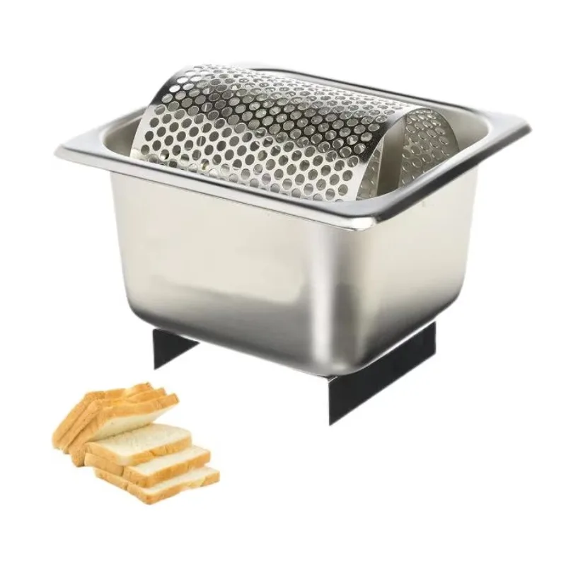 Rueda Esparcidora de Mantequilla de Acero Inoxidable Amarilla para Panadería, Tipo Tanque, para Pan y Maíz
