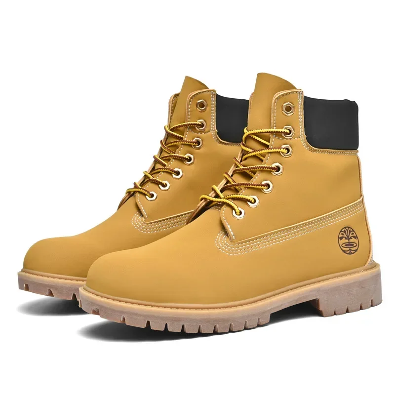 Men Women Short Boots High Quality Autumn Winter 2025 Couple Plush Thick Soled High Top Snow Boots Outdoor Sports Leisure Shoes