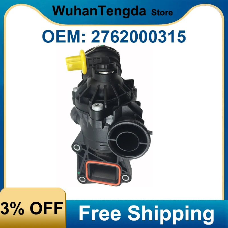 

2762000315 Coolant Thermostat Housing Assembly A2762000315 for Mercedes Benz W205 X166 R231 C400 GL450