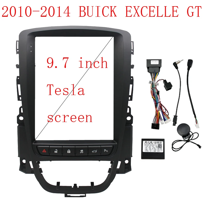 Car DVD Player frame 9.7'' For Buick Excelle GT/Opel Astra 2006-2014 navigation panel car radio frame Android radio frame