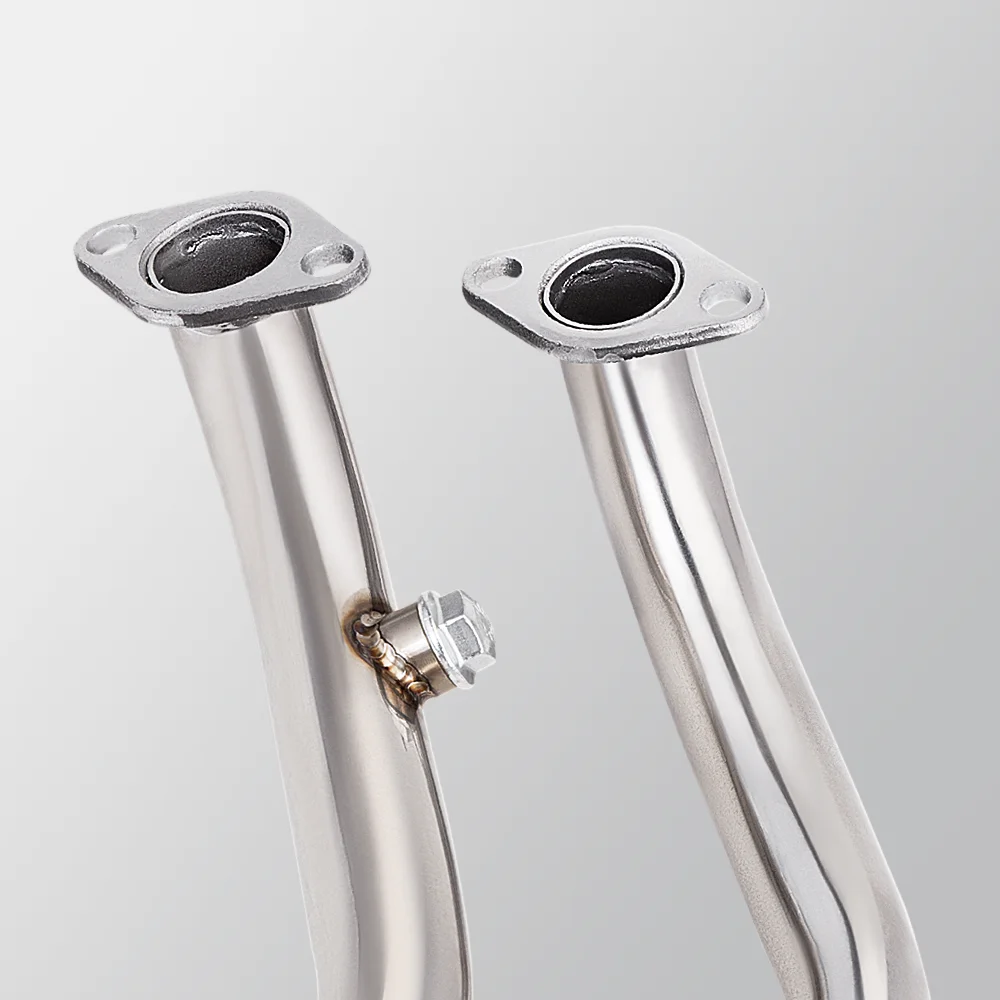 GY6 Motorbike Modified Contact Pipe GY6 125 150cc Scooter Motorcycle Exhaust Muffler Contact Pipe 152qmi 157qmj GY6 ENGINE