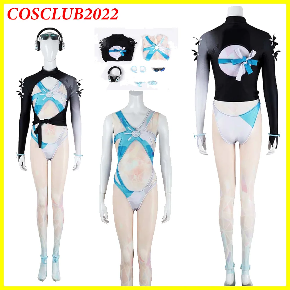 luna-snow-cosplay-fantasia-costume-cache-oreilles-lunettes-maillot-de-bain-combinaison-manteau-ensemble-femmes-adultes-tenues-halloween-fete-deguisement-costume