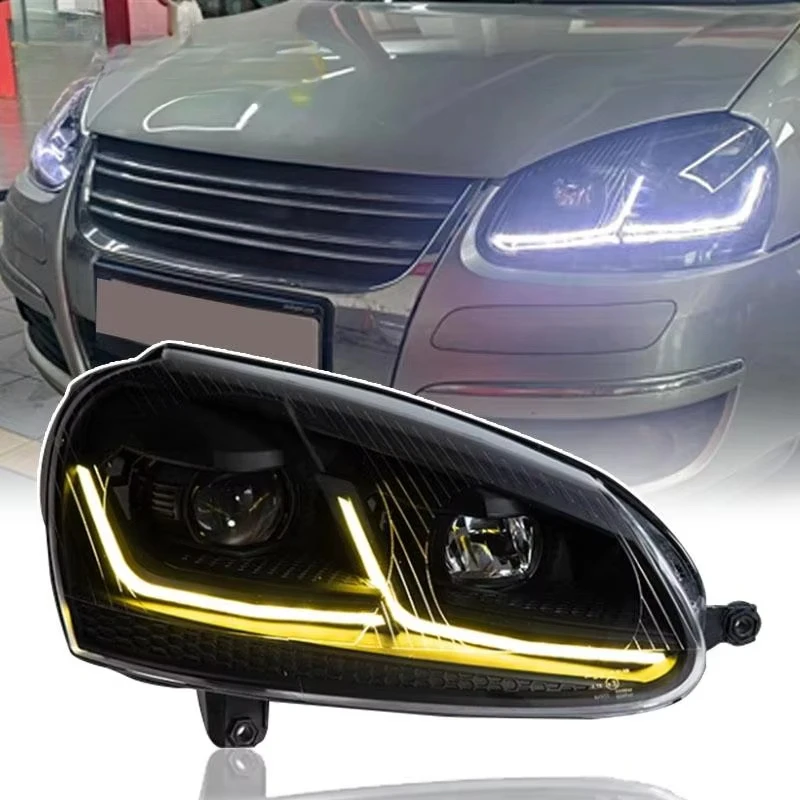 

LED Headlight for Golf 5 Headlight Projector Lens Golf Mk5 Dynamic Signal Head Lamp LED Headlights Drl Automotive Accessories