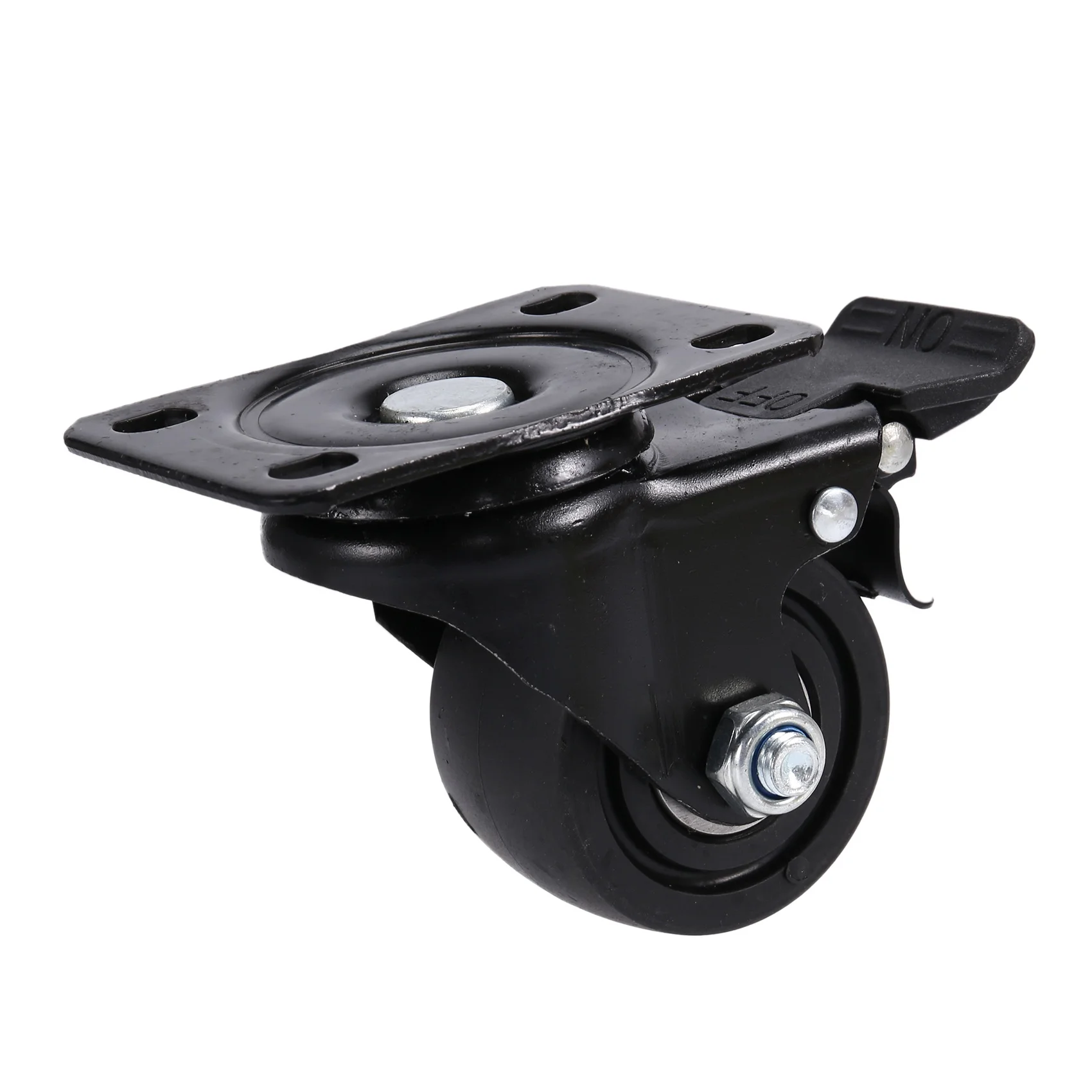 

Hot Heavy Duty Casters With Brakes, Table Casters With Safety Double Lock, Floor Protection, Swivel Rubber Casters