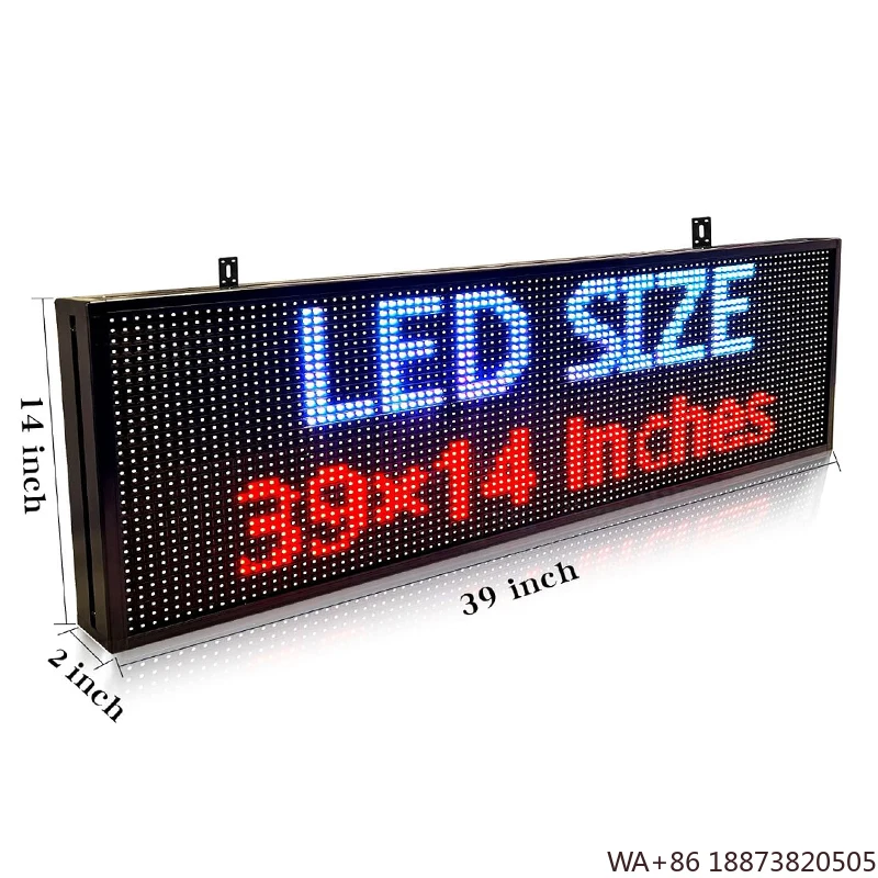 

Светодиодный дисплей, уличный световой короб со светящимися персонажами, добро пожаловать для розничного магазина, прокручиваемый экранный знак