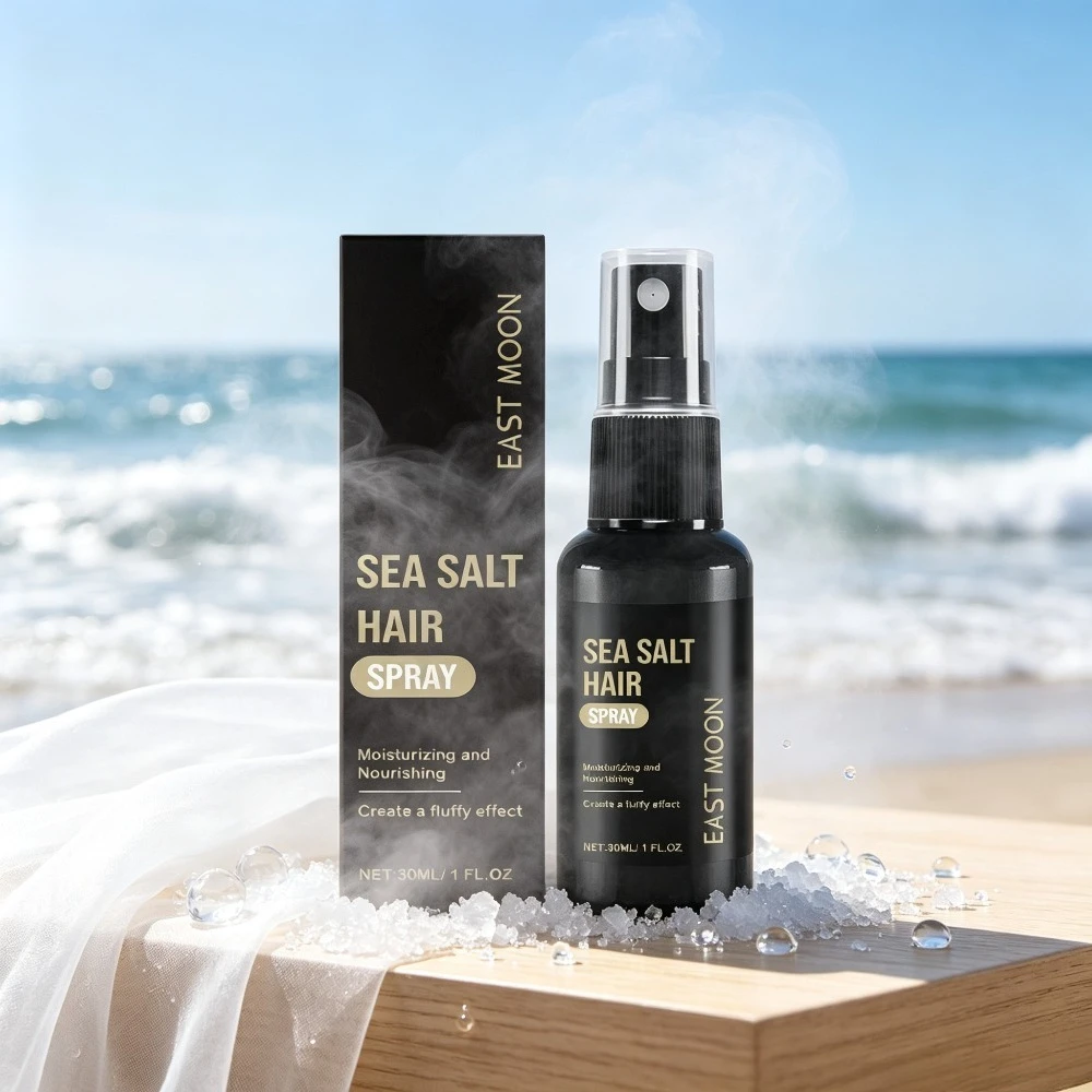Sea Salt Hair Spray Moisturizing Nourishing Fluffy Volumizing Styling Spray Long Lasting Natural Hairstyle Care For Men Women