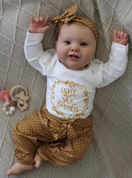 60cm Reborn Kodi Reborn Doll Baby Cloth Body High Quality Doll with Visible Vein Collection Art Doll Multilayer Painting Gift