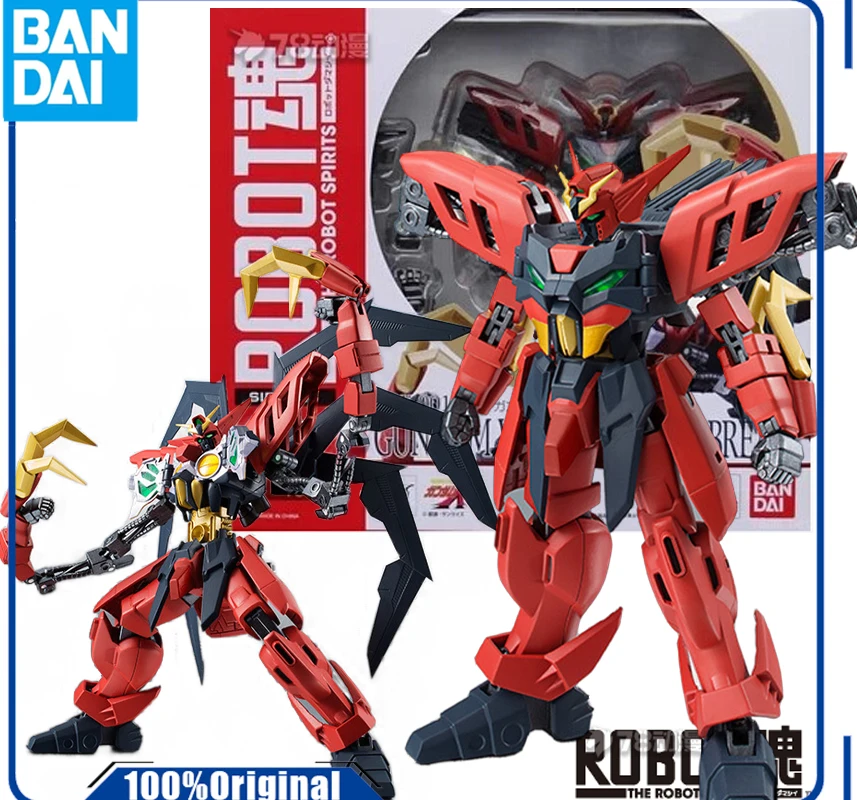 Bandai Genuine Original  ROBOT SOULS NORMAL EDITION 163 VISAGO SABOTEUR GUNDAM      Action Figure Toys For Boys Girls Kids Chris