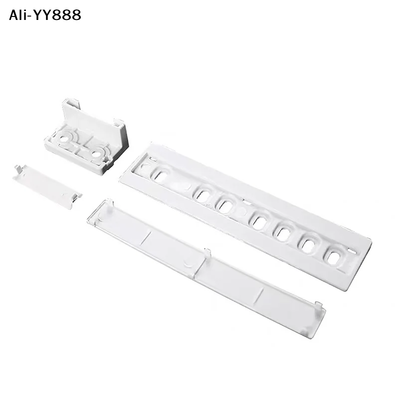 【Yy8】1Set Embedded Refrigerator Slide Rail For Fridge Door Slide Rail Mounting Kit Refrigerator Door Sliding Guide Moving Slide