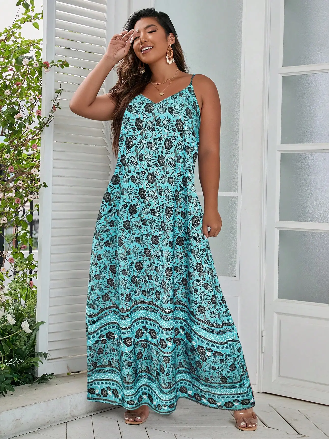 Dames plus size boho maxi-jurk - Maxi Dress Boho recensie en prijs