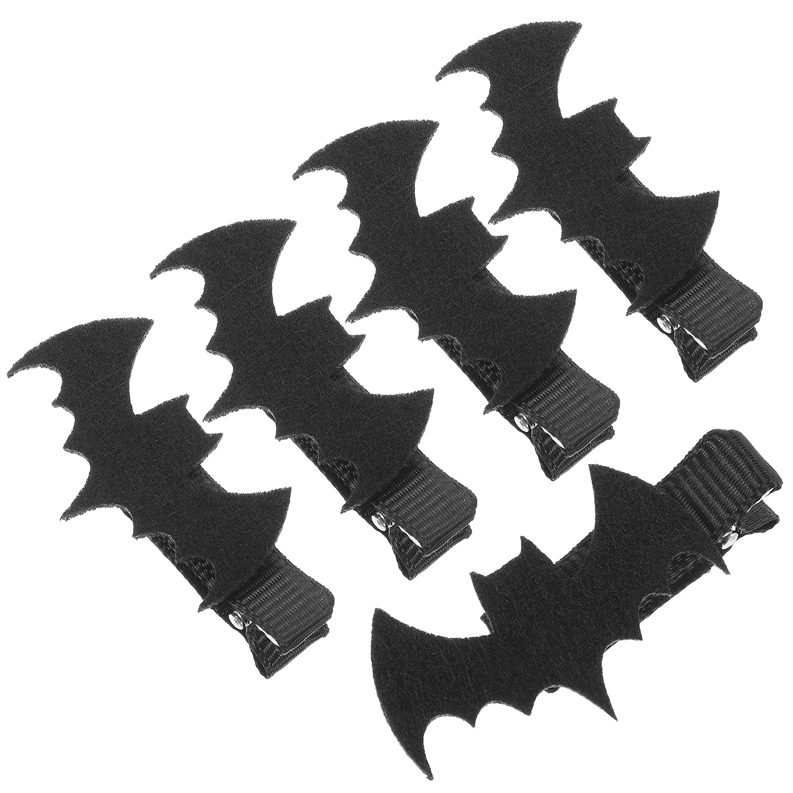 5pcs Halloween Hair Clips Halloween Hairpin Themed Party Hair Clips Bat Hairpins Clips Bang Clips for Costume Party Mas