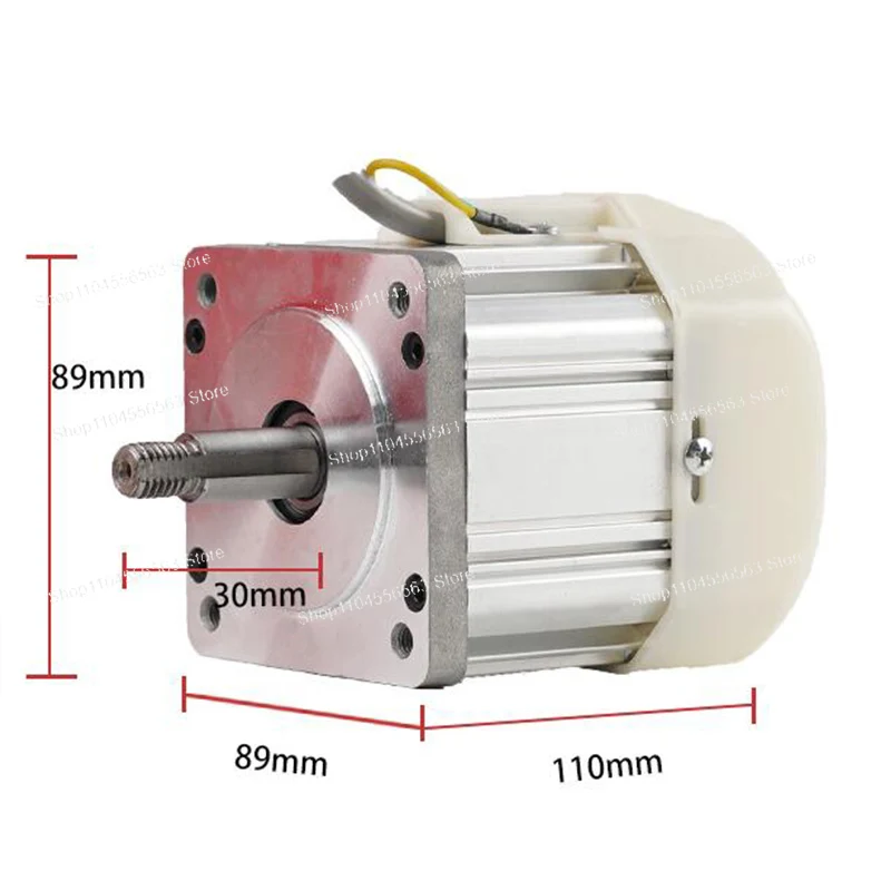 High Power Mute Brushless Motor Servo Electric Control Set  Belt Sander  Lathe