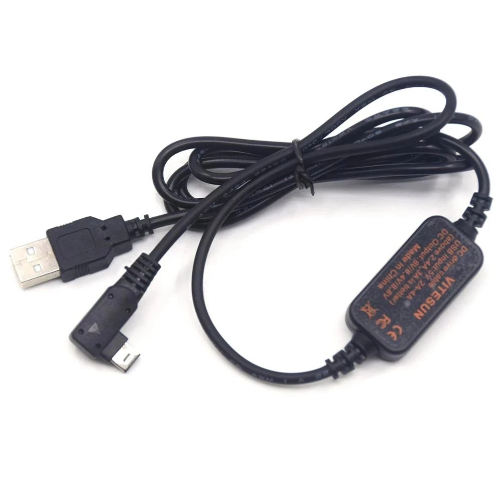 PW10AM to 5V Power USB Cable For Sony A550 A700 A850 A900 Nex-VG10 A77 A99 A100 A200 A290 A350 A380 A390 A450