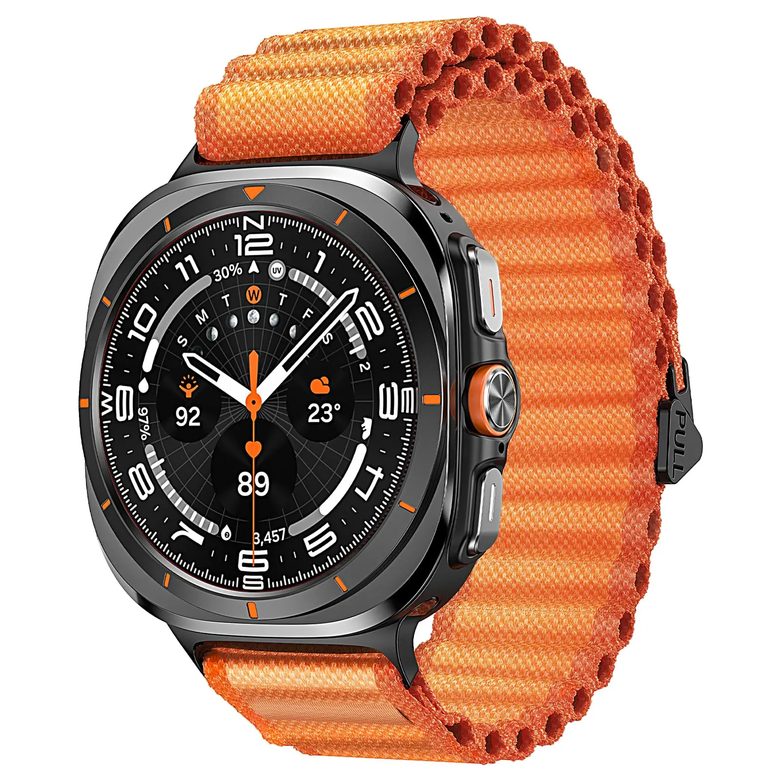 Sport Trail Band For Samsung Galaxy Watch 7 Ultra Strap 47mm accessories Nylon ocean belt bracelet Galaxy watch Ultra band 47 mm image 2