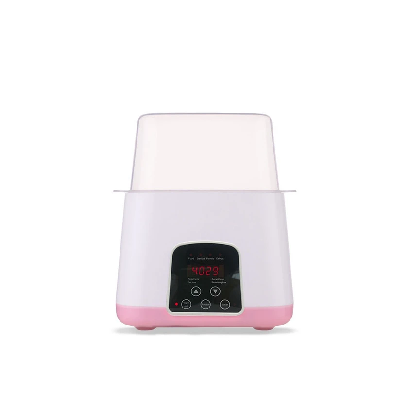 2023 Hot Selling Portable Bottle Warmer Smart LED Display Quick Milk Heater with Sterilizer Multifunctional