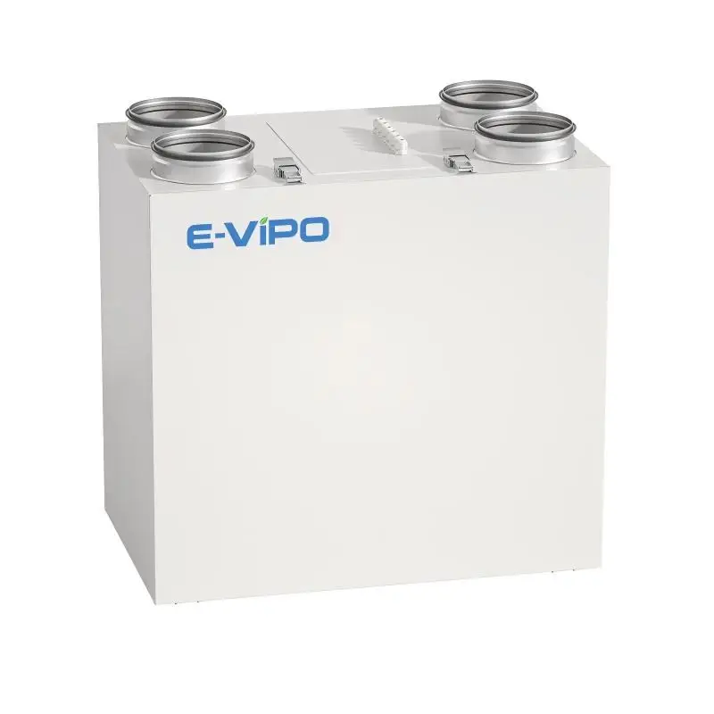 

E-VIPO C inet ERV Ventilation System Stainless Steel HRV Double Flux Ventilation System Fresh Air Heat Recovery Recuperator