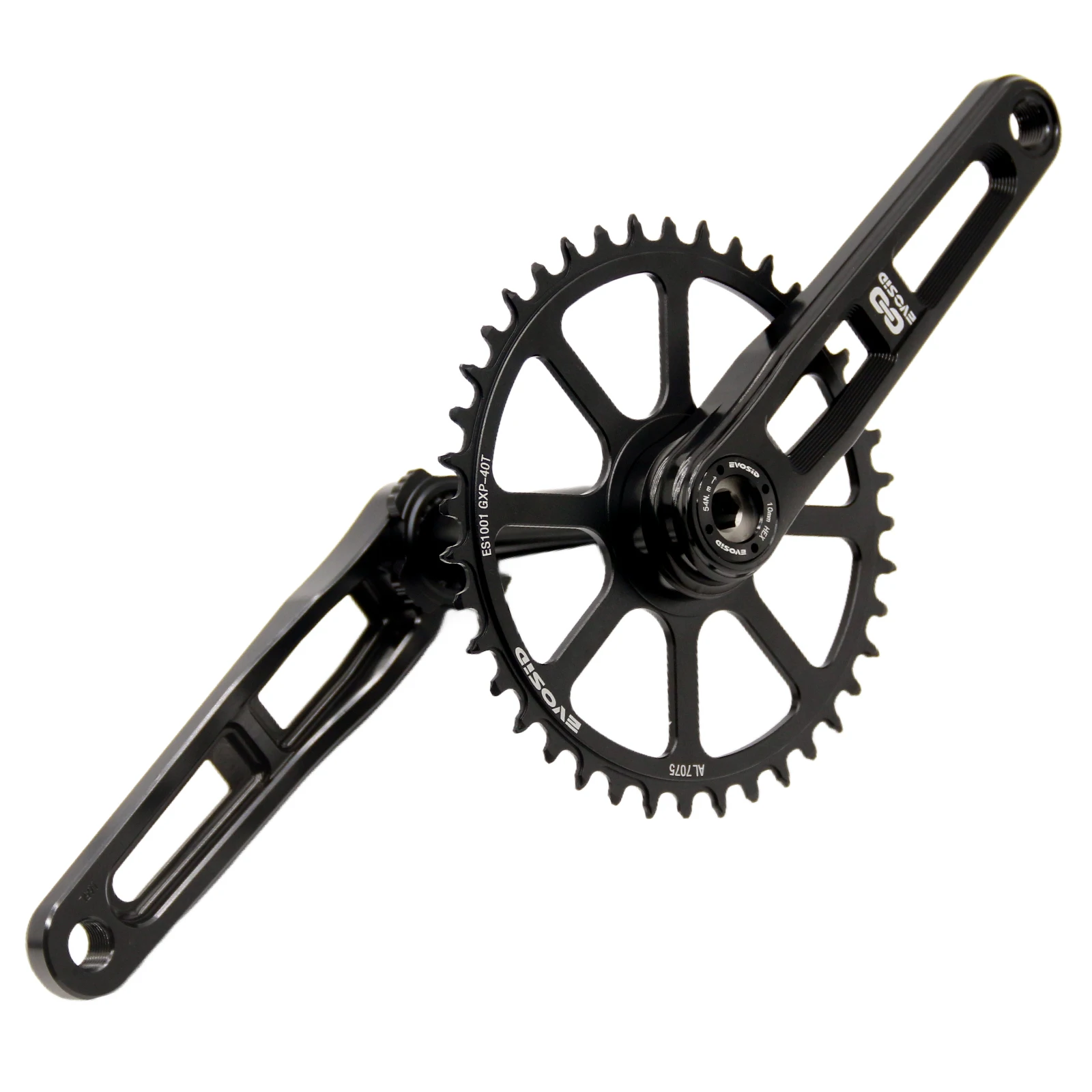 AliExpress NONE EVOSID 160/165/170mm Road Bike Crankset Ultralight SR 3Nails Direct Mount CNC Hollow Tech Crank 24mm Axis With Bracket